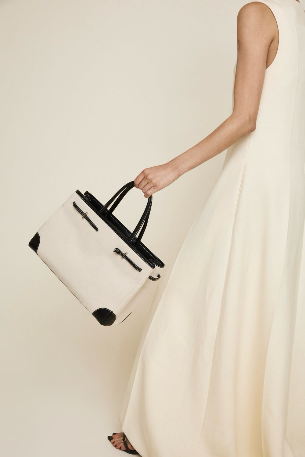 Black Canvas Book Tote Bag 33