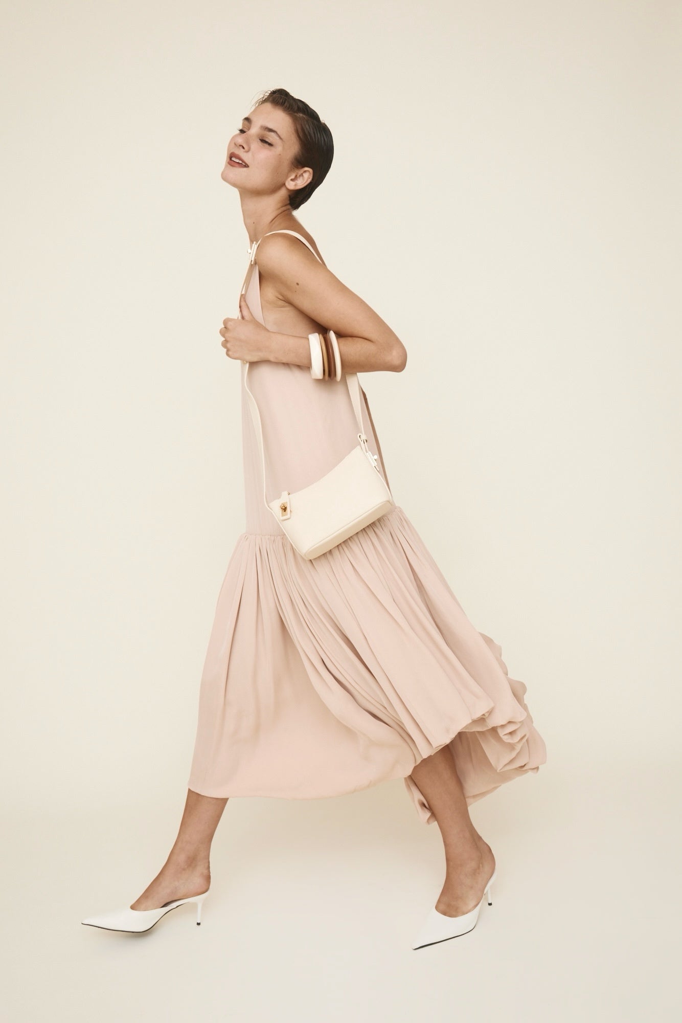 Ivory Twister Hobo Bag (Low Stock)