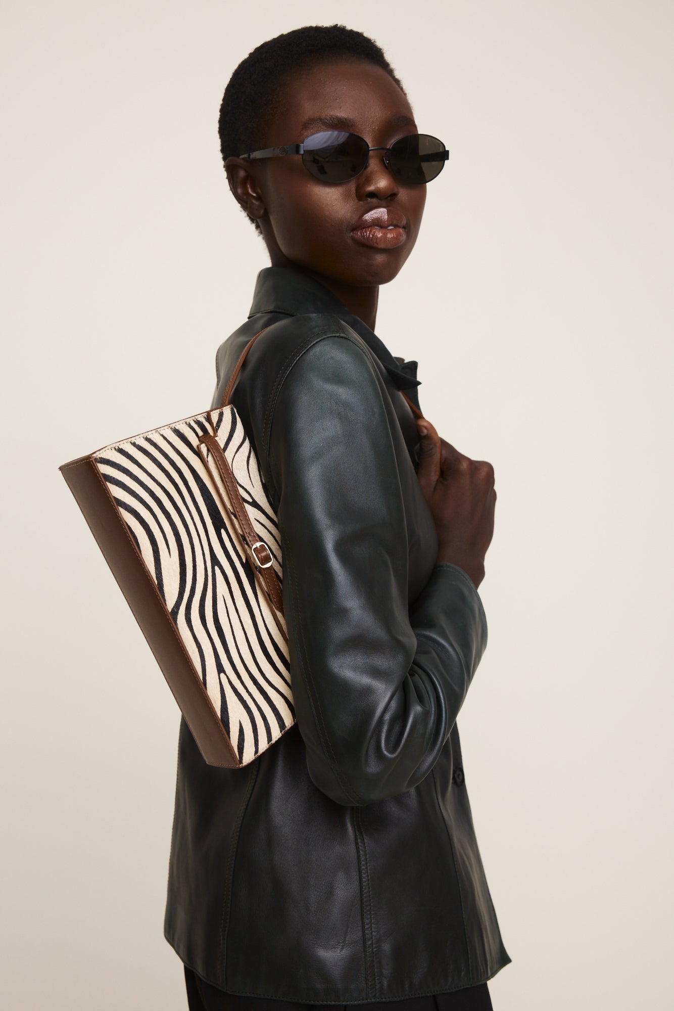 Zebra Shoulder Bag