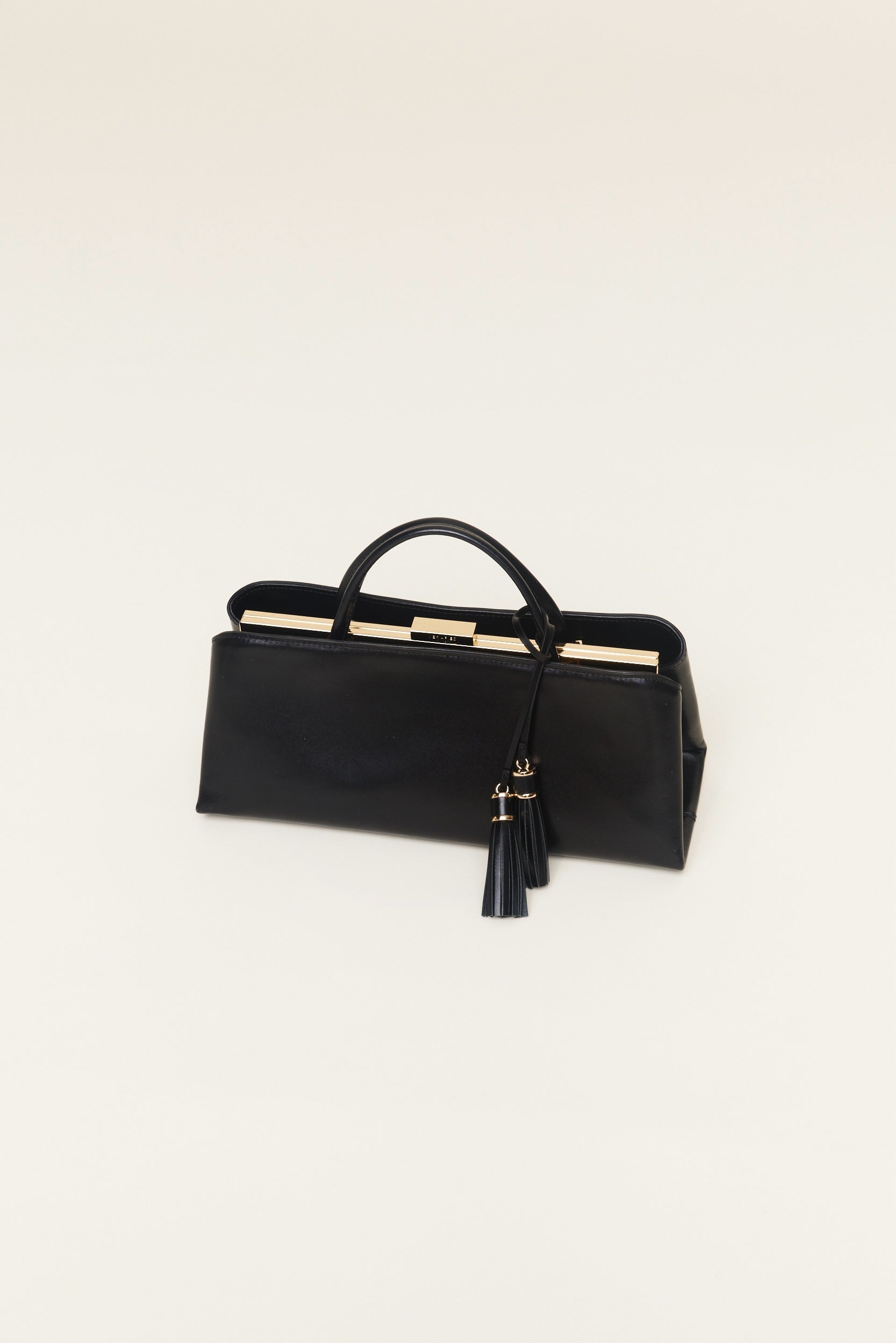 Gold Noir Tassel Charm