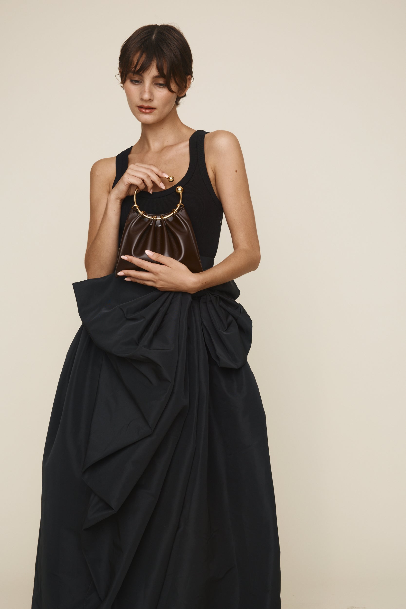 Chocolate Ring Handle Bag