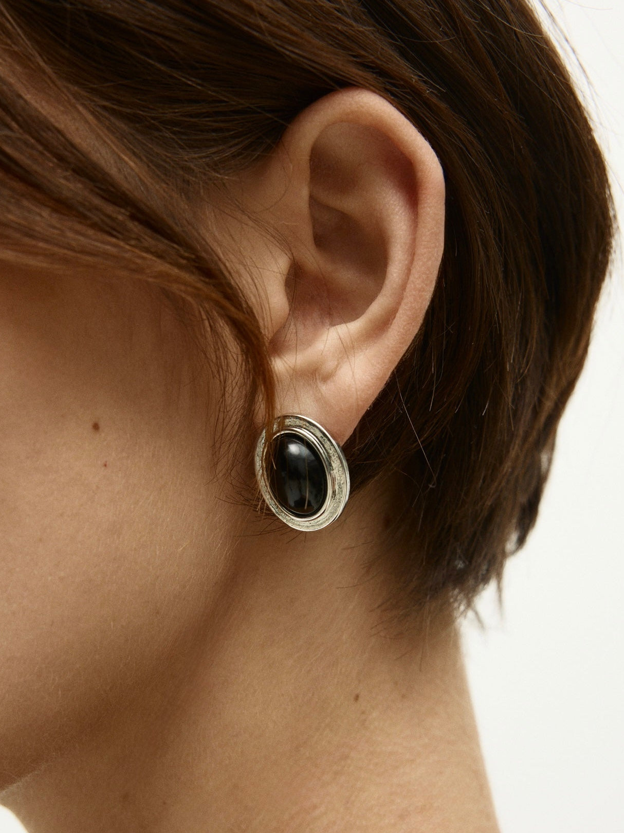 Eclipse Oval Earrings