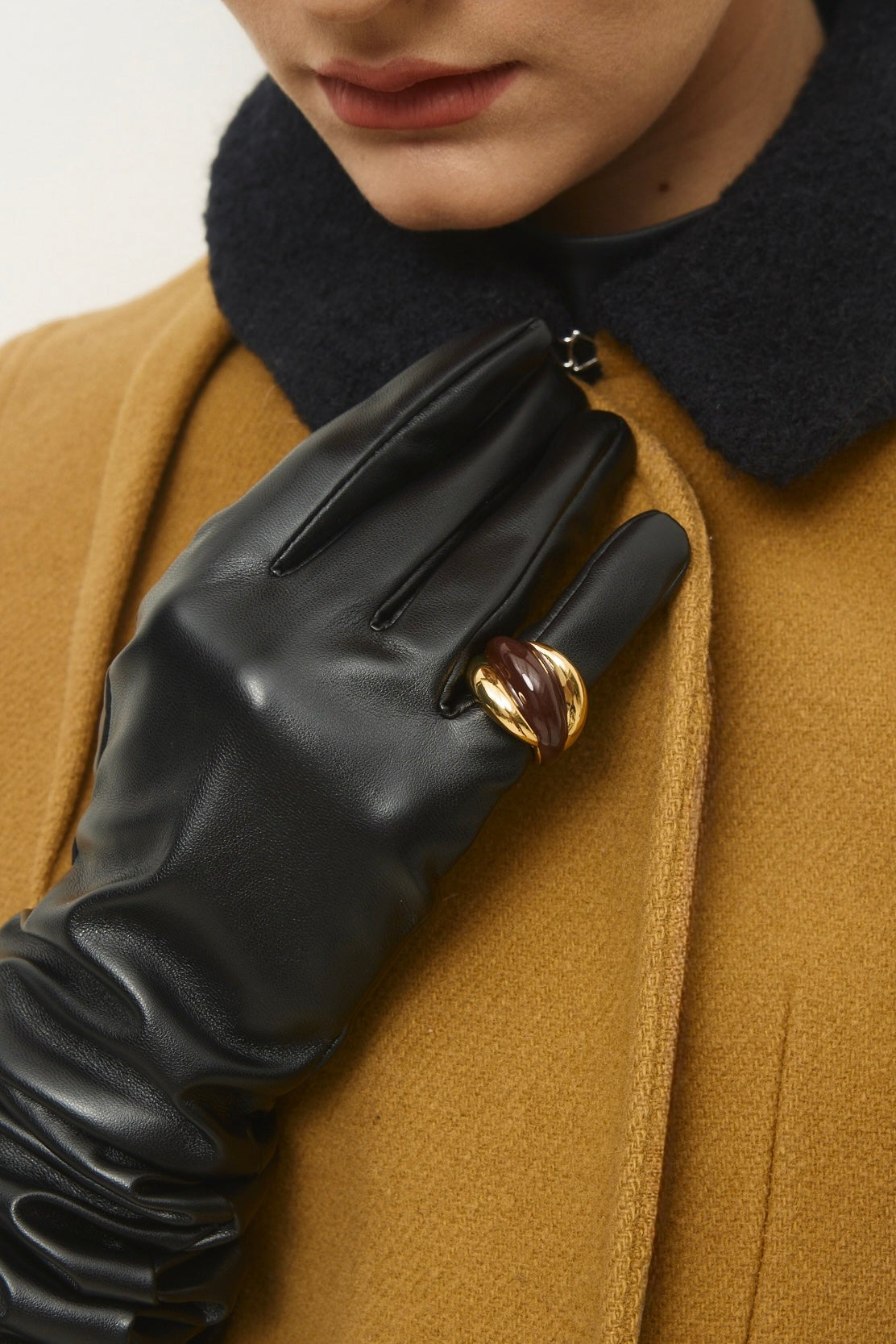 Chocolate Twist Ring