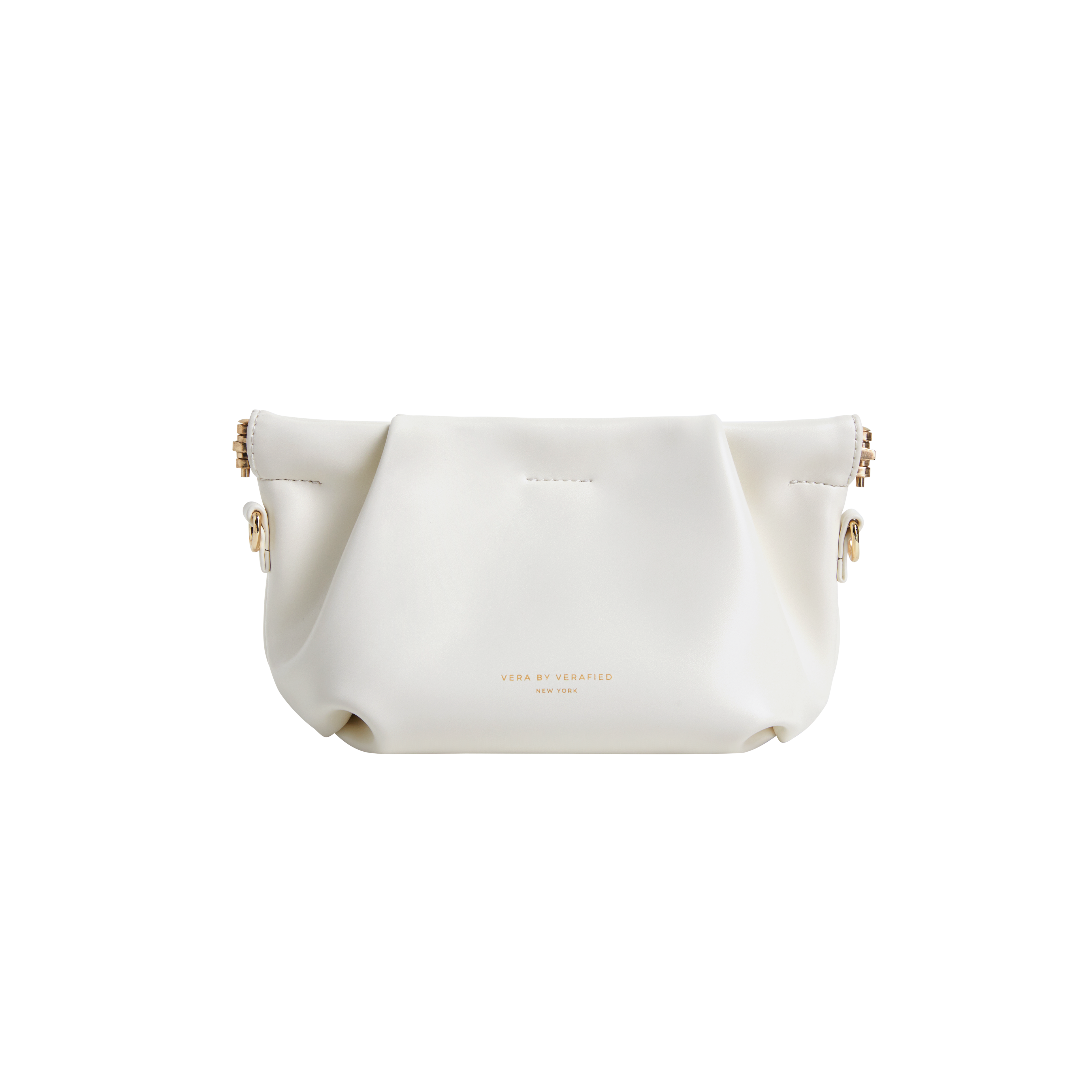 Cream Croissant Shoulder Handbag (Low Stock)