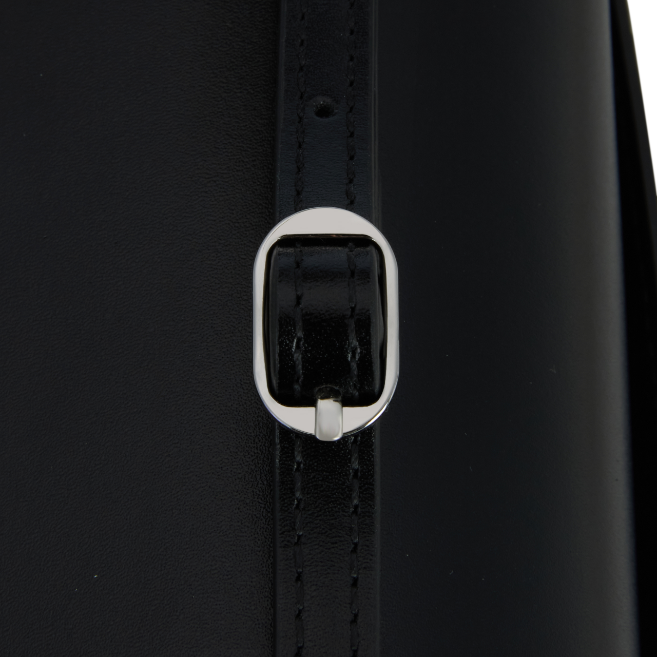 Black Croc Shoulder Bag