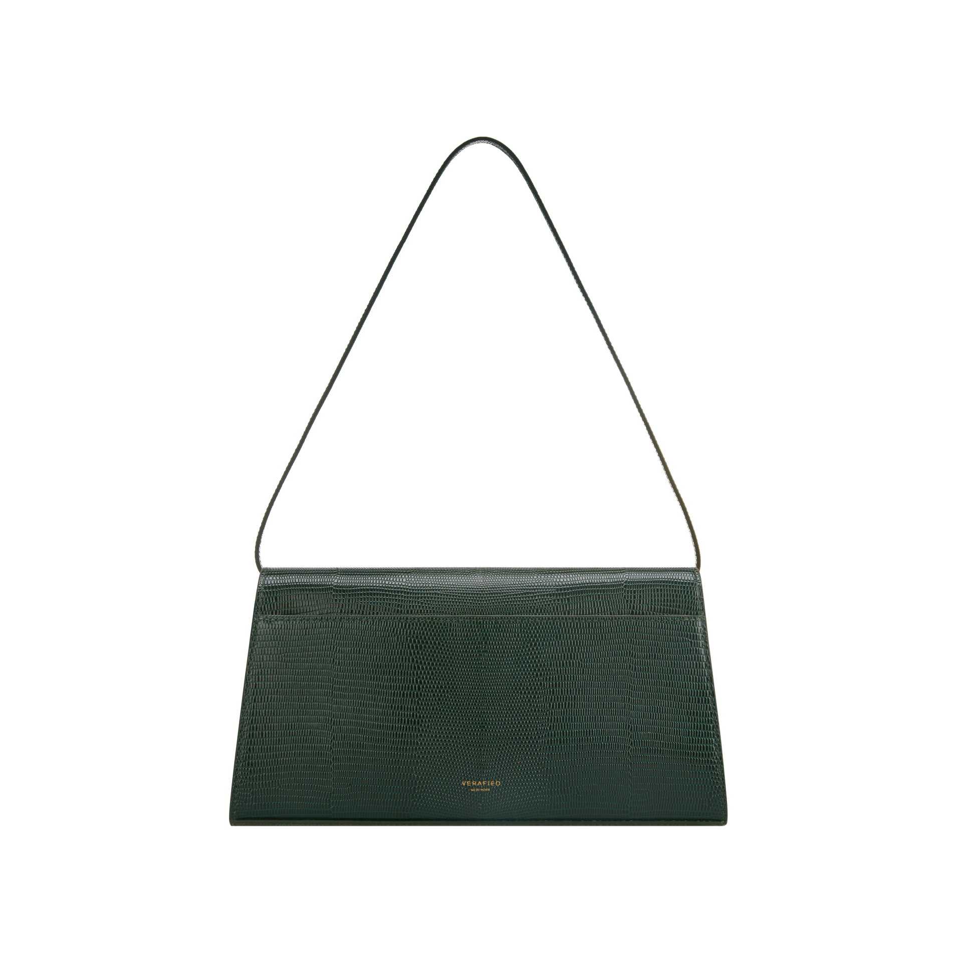 Emerald Lizard Shoulder Bag
