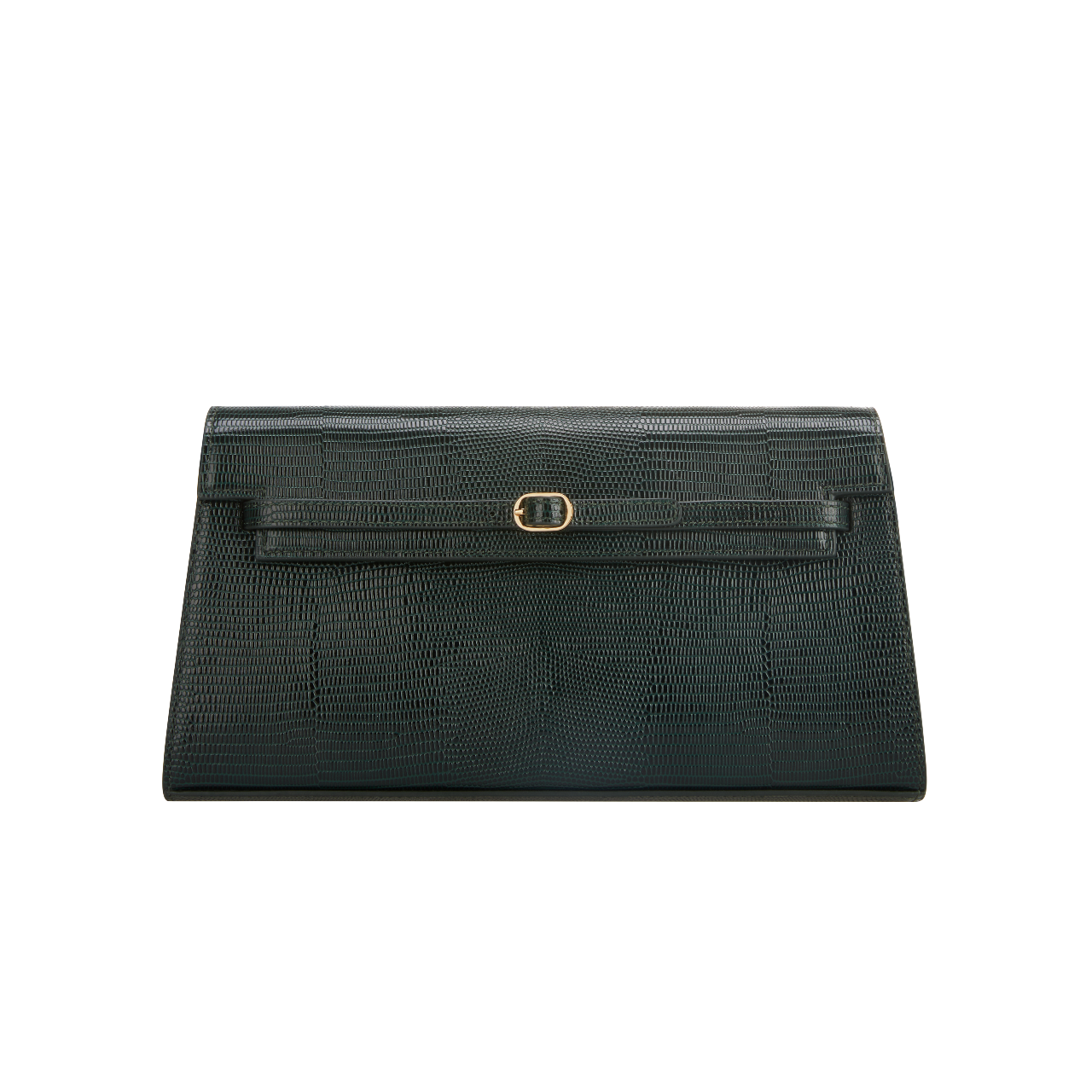 Emerald Lizard Shoulder Bag