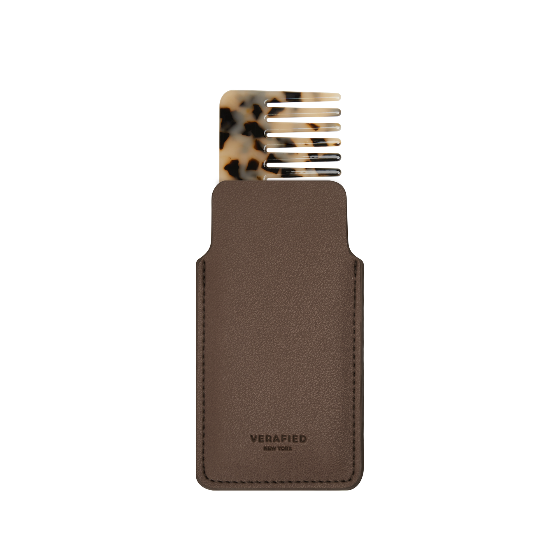 Espresso Hair Comb with Case