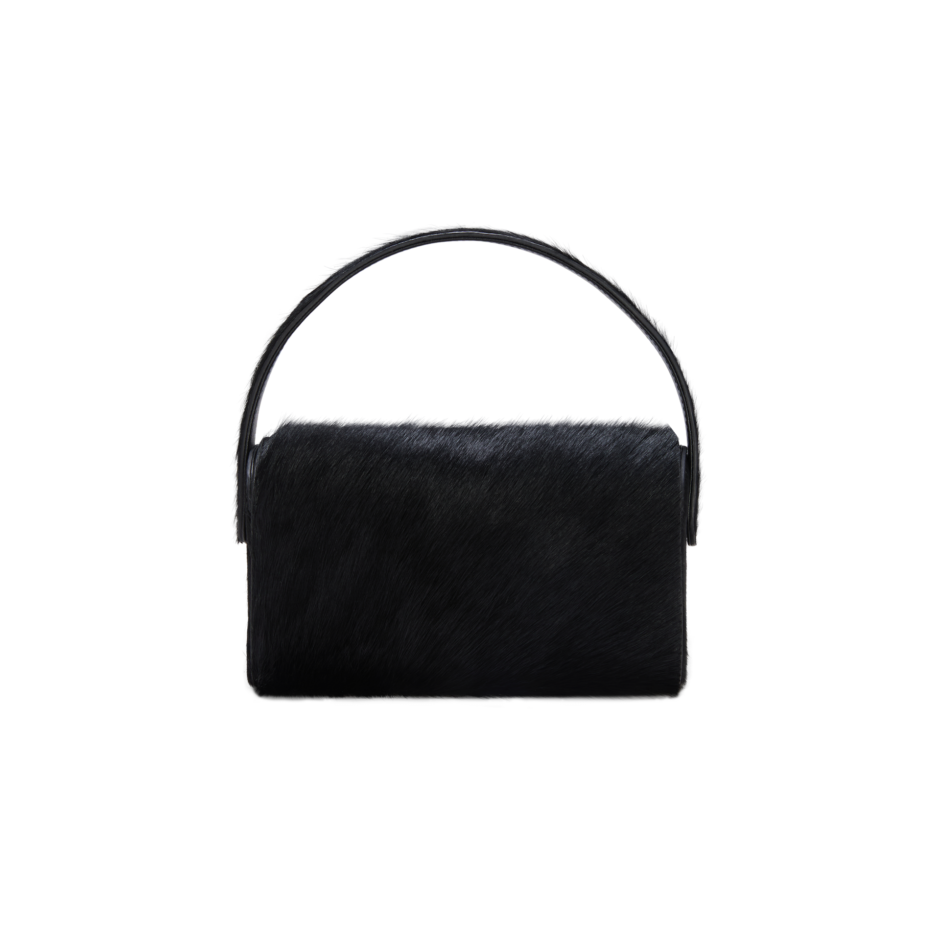 Black Calf Hair La Pochette