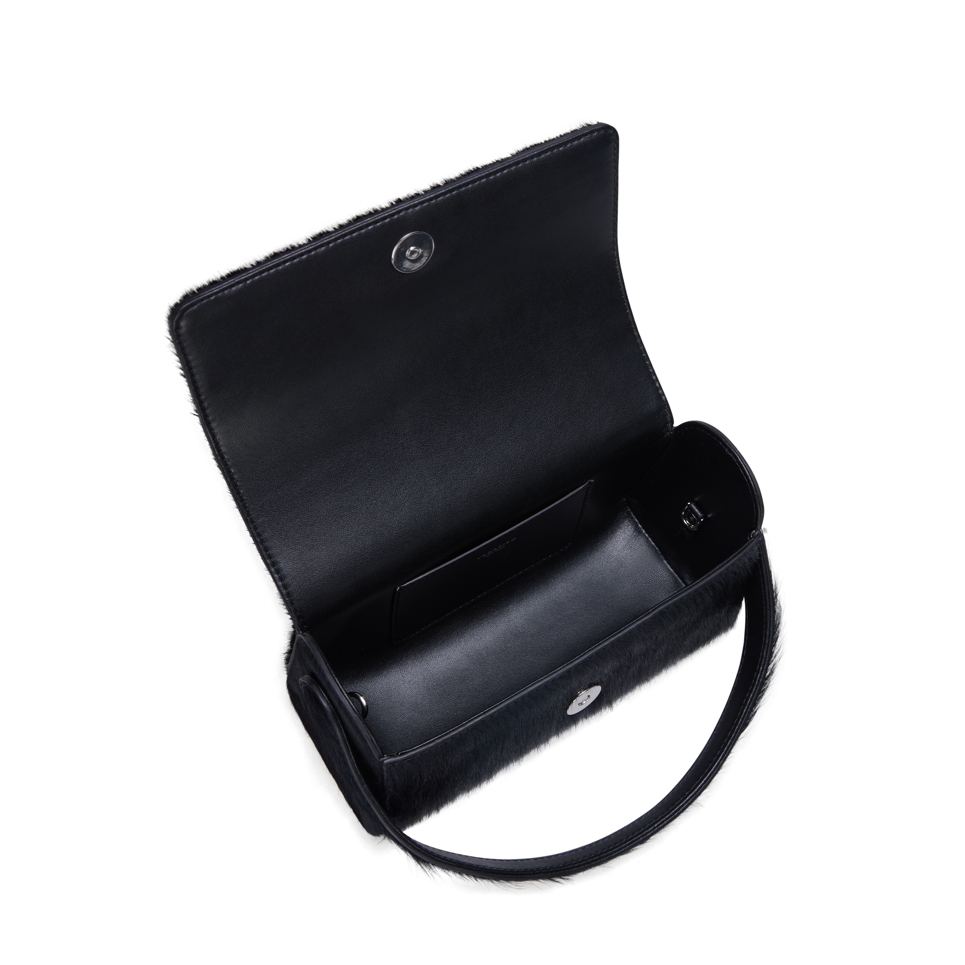 Black Calf Hair La Pochette