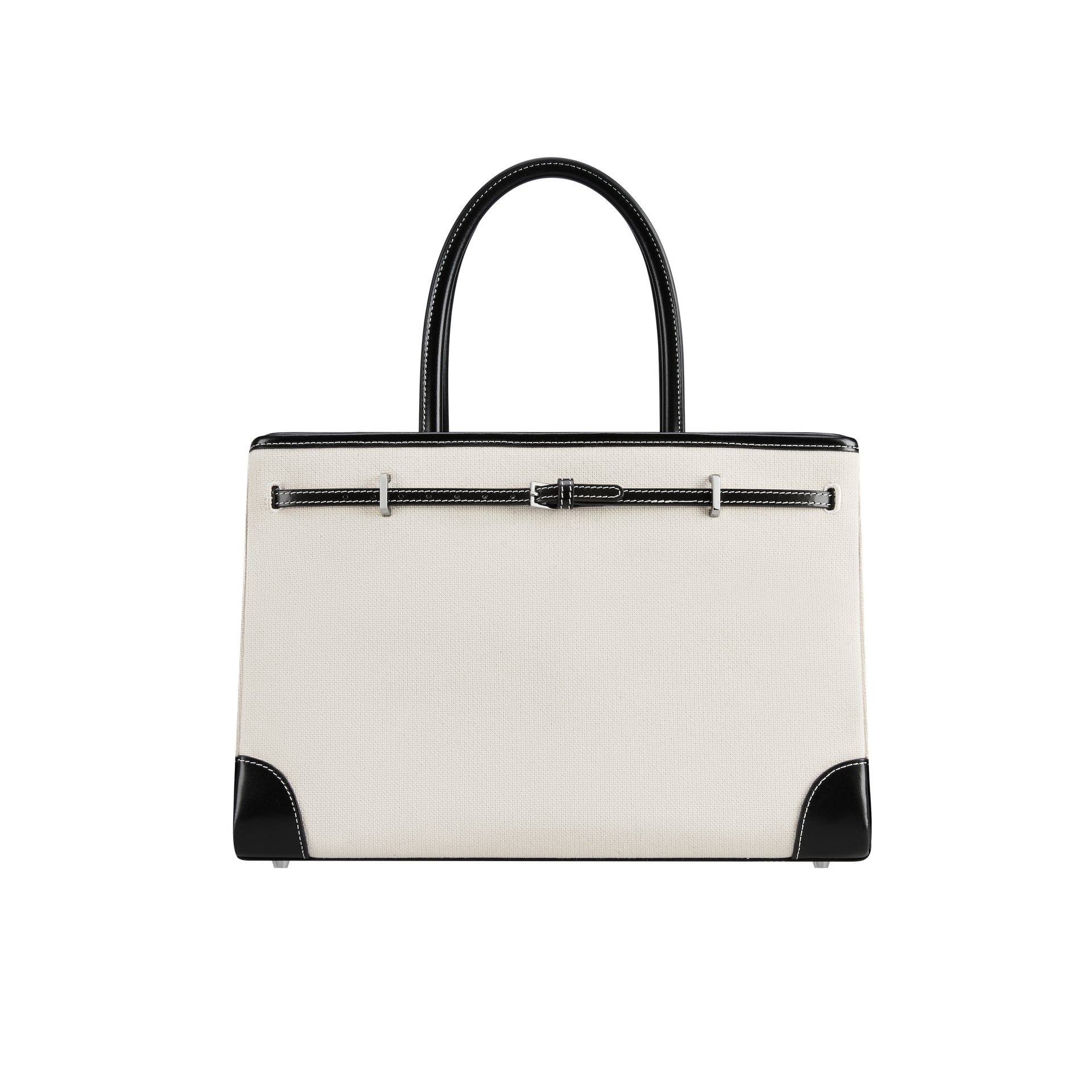 Black Canvas Book Tote Bag 33
