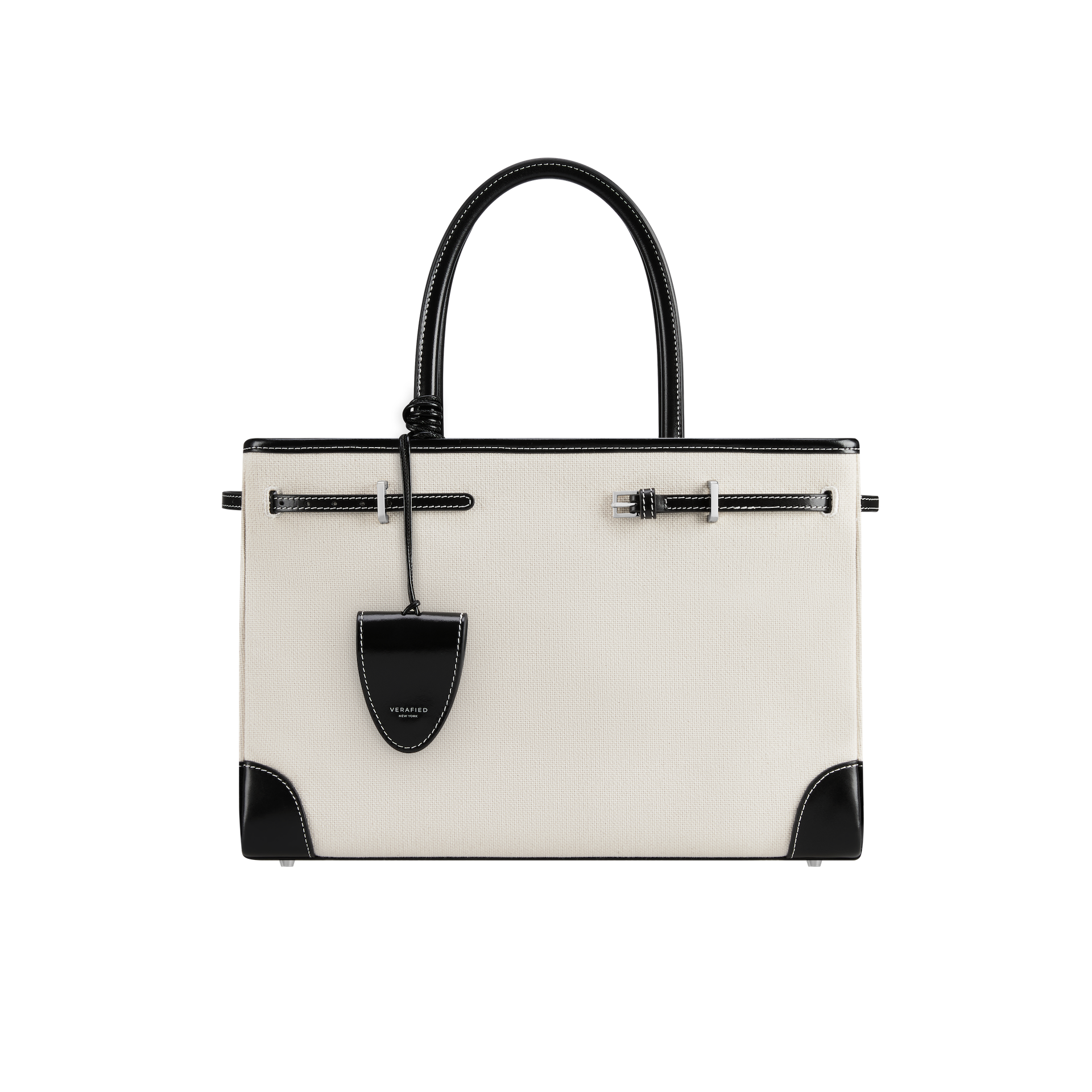 Black Canvas Book Tote Bag 33