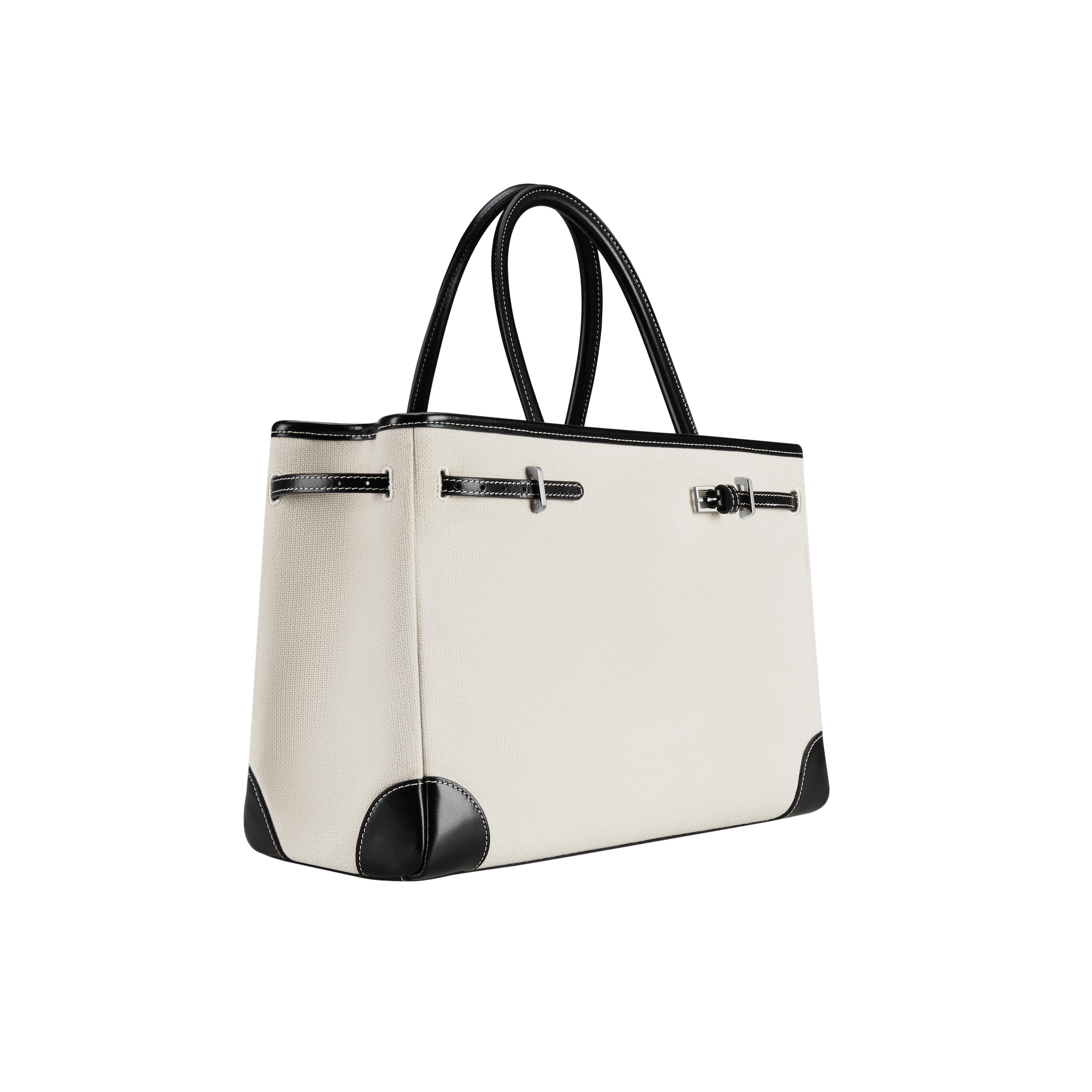 Black Canvas Book Tote Bag 33
