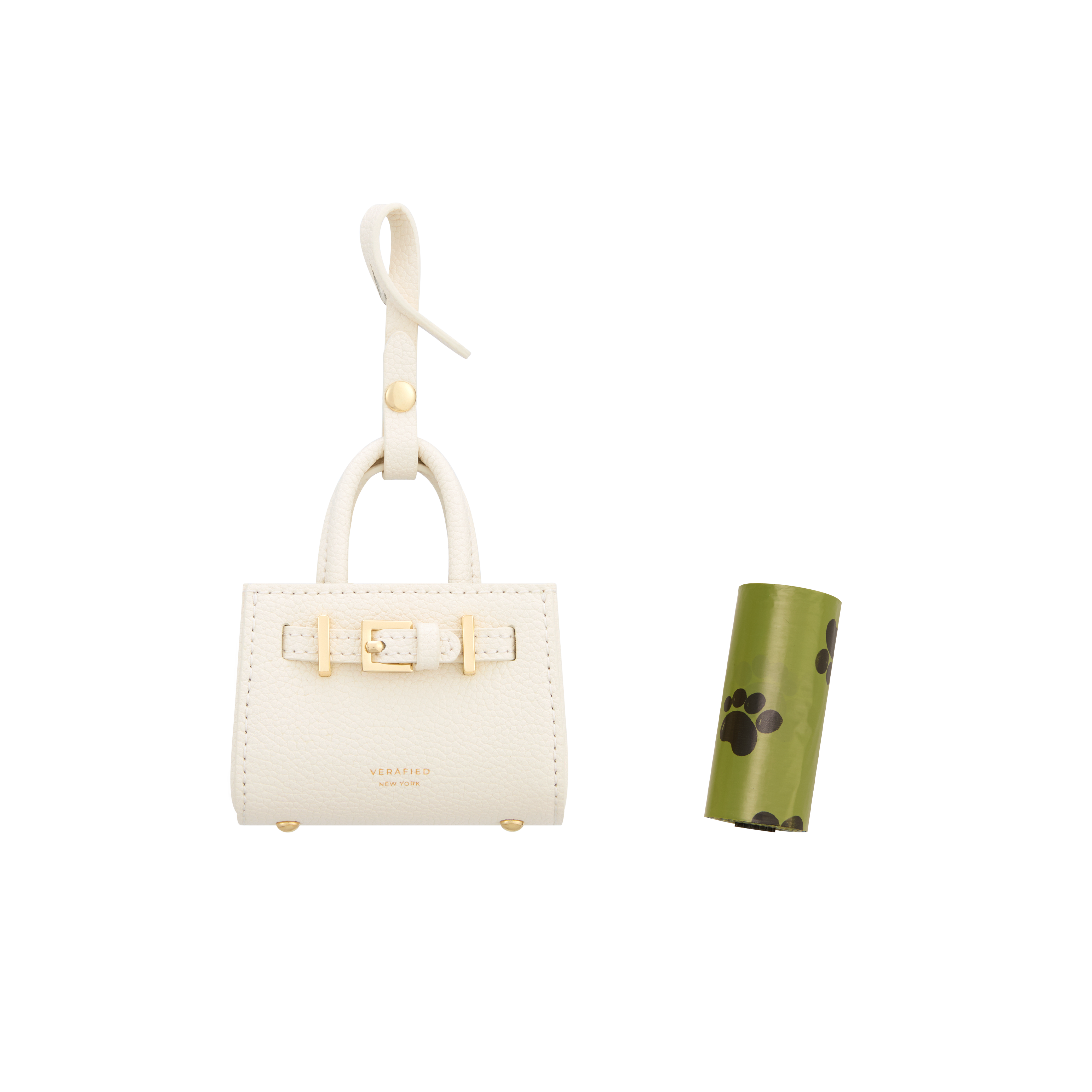 Ivory Togo Book Tote Bag 25