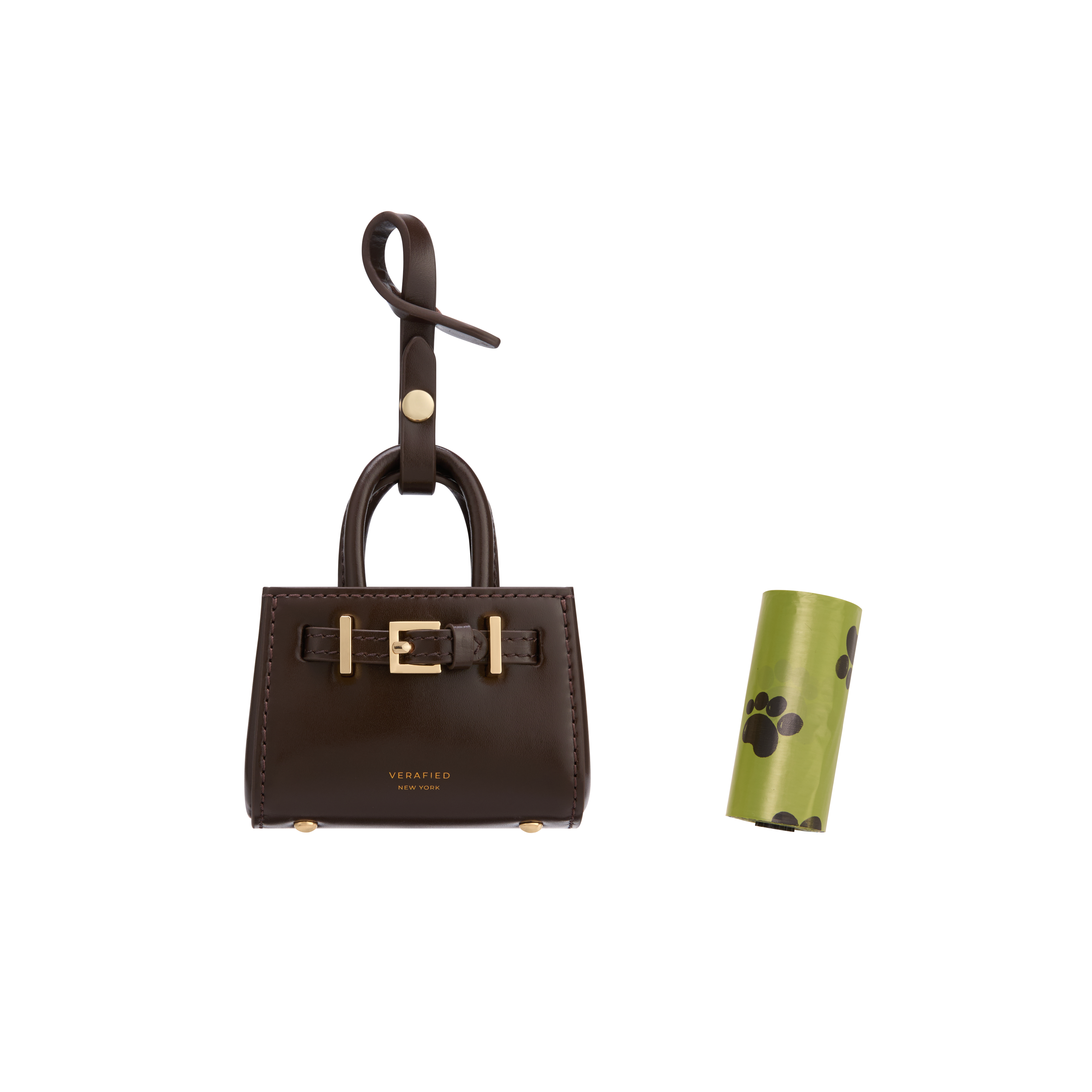 Chocolate Book Tote Charm