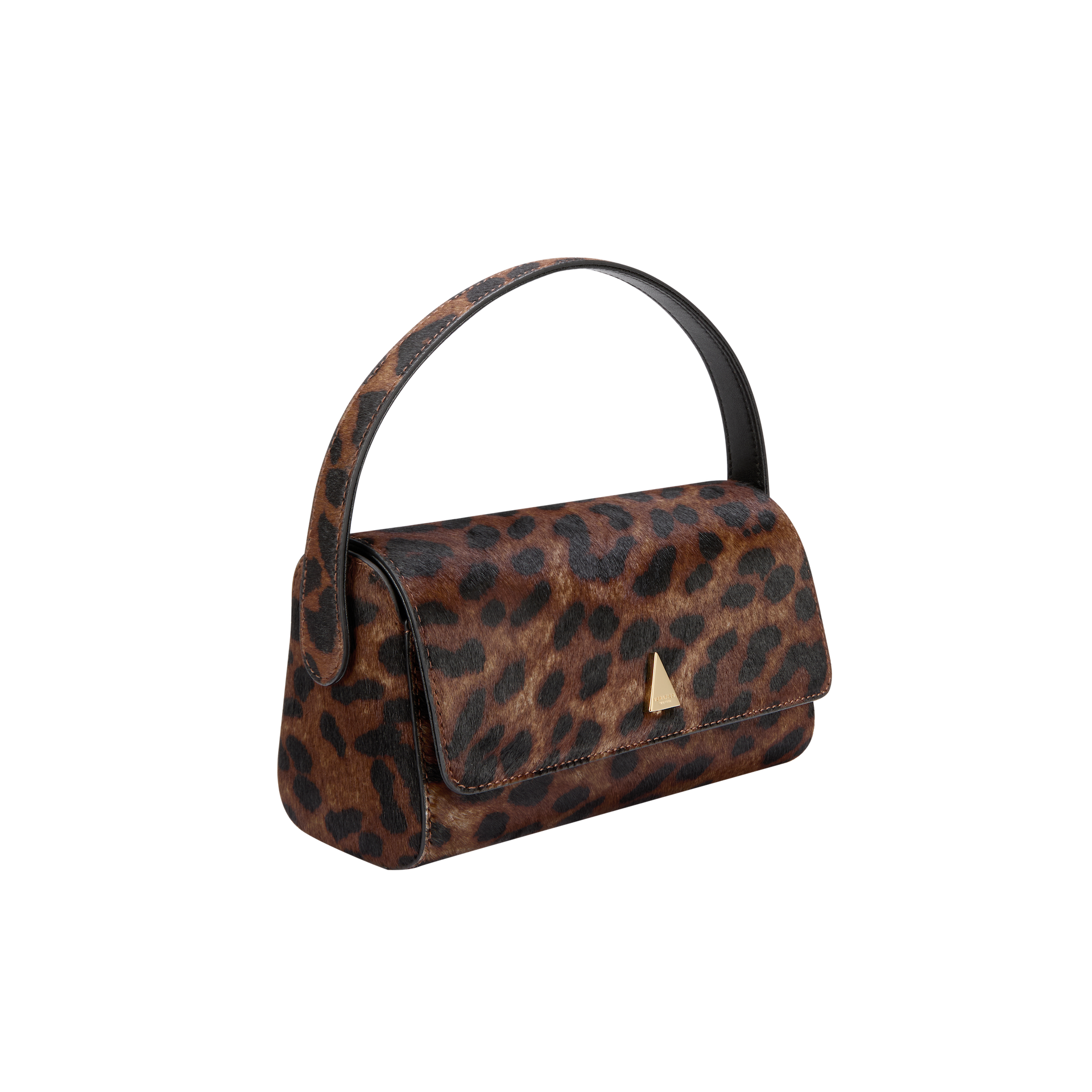 Leopard Calf Hair La Pochette