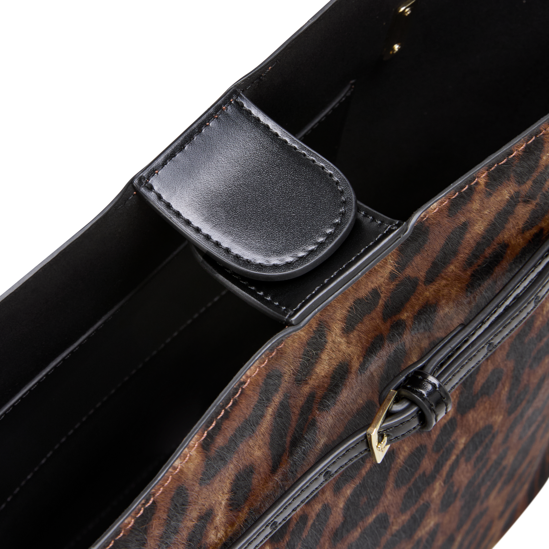 Small Leopard Belted Tote Bag (Pre-Order Only)