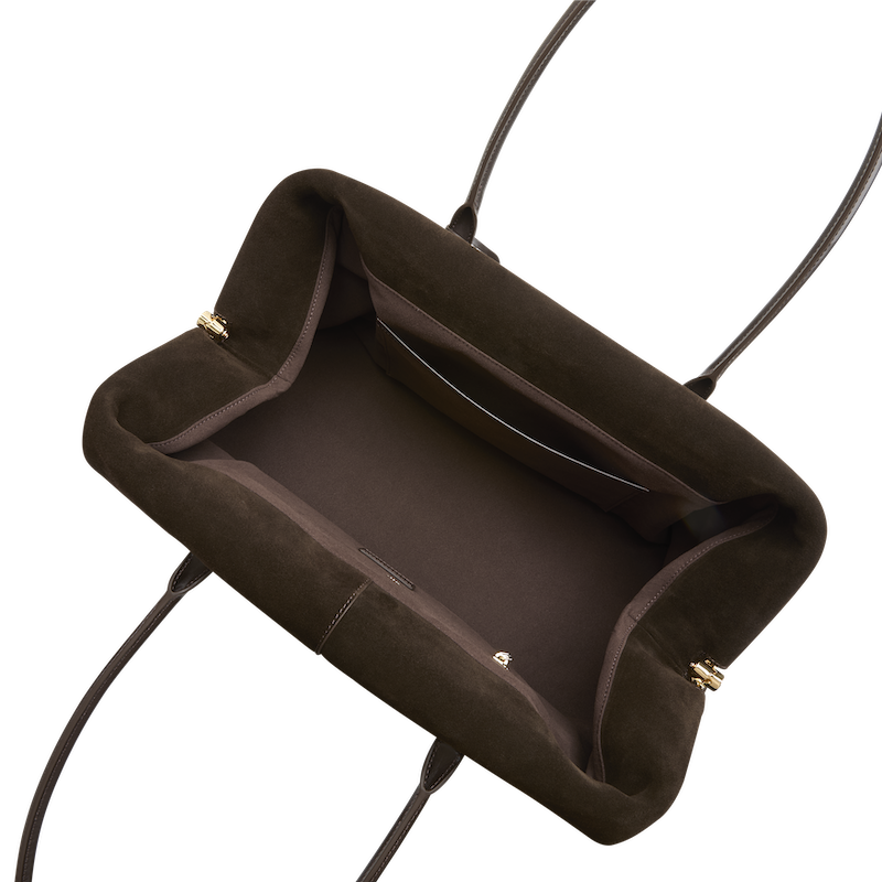 Espresso Suede Club Bag