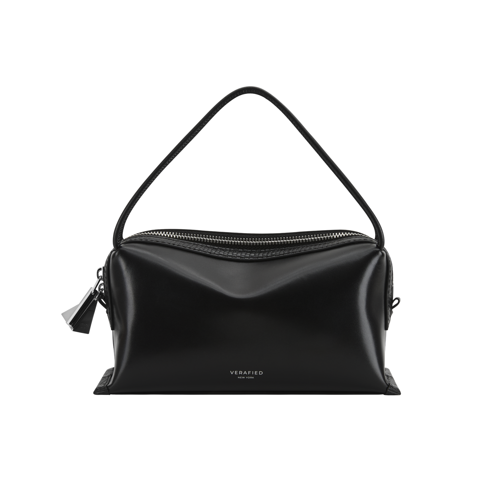 Black Lizard Café Mini Crossbody Handbag - Verafied New York