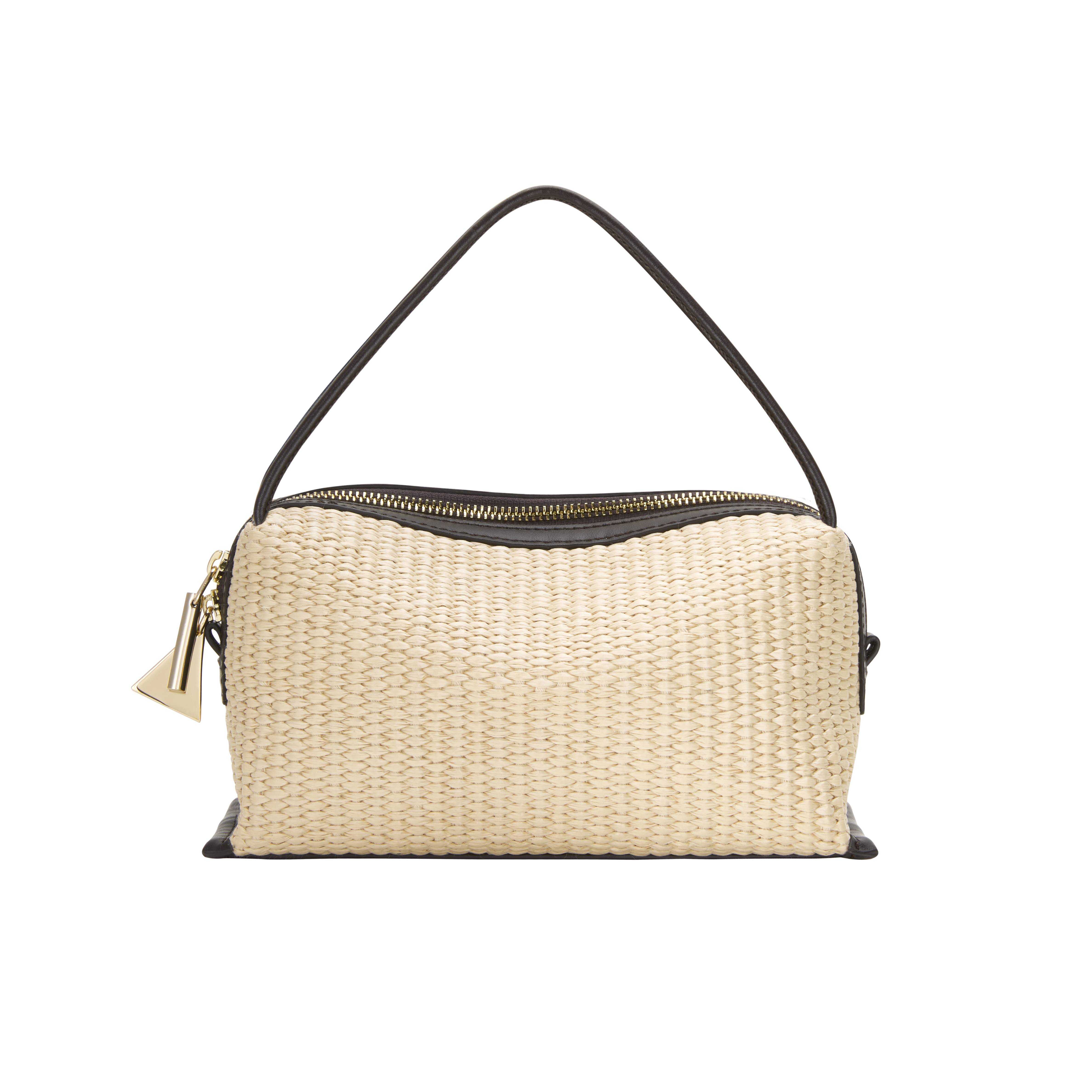 Raffia Café Mini Crossbody Handbag - Verafied New York