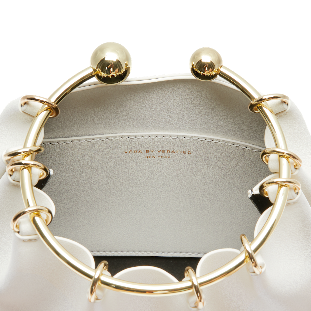 Cream Ring Handle Bag_VERAFIED