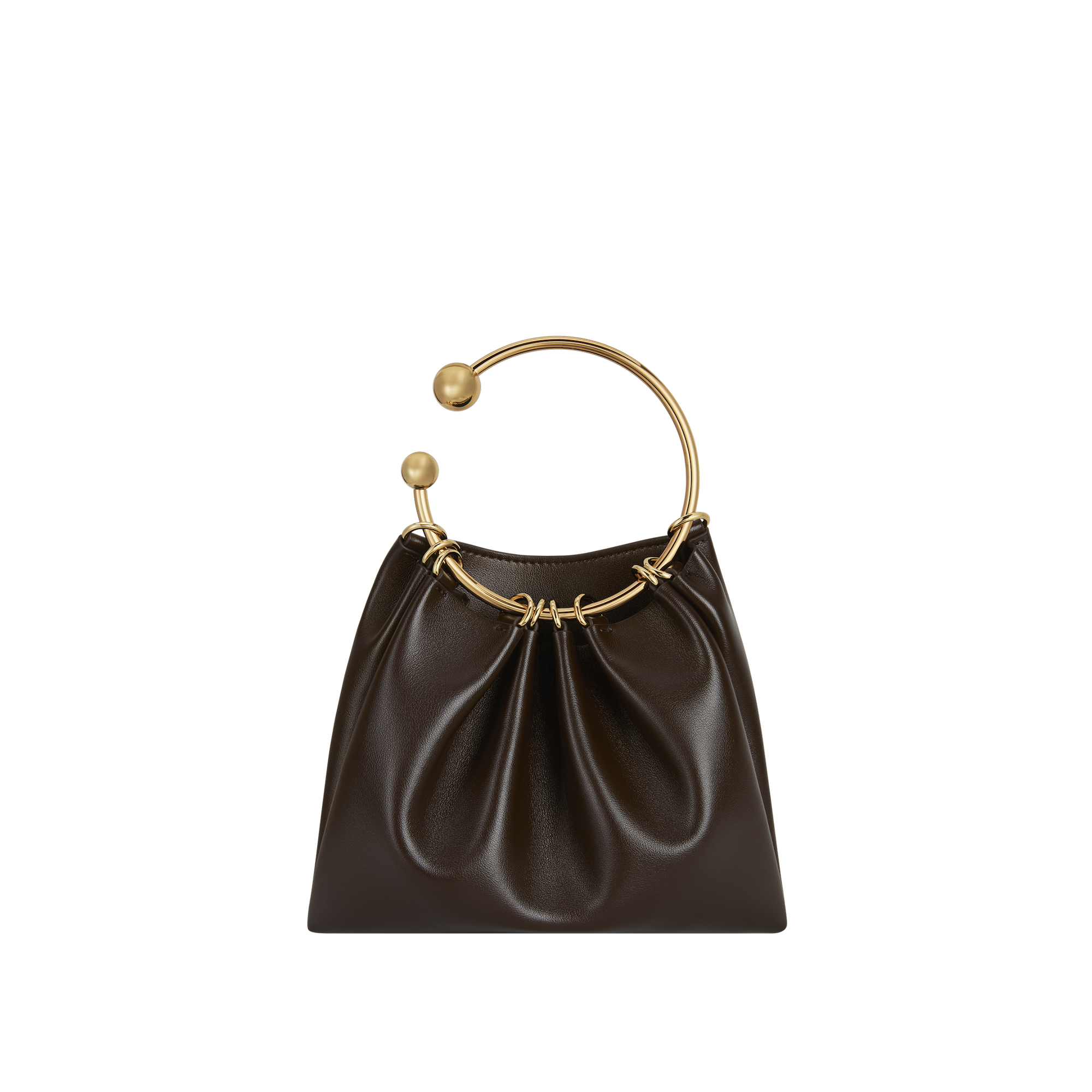 Chocolate Ring Mini Handle Bag - Verafied New York