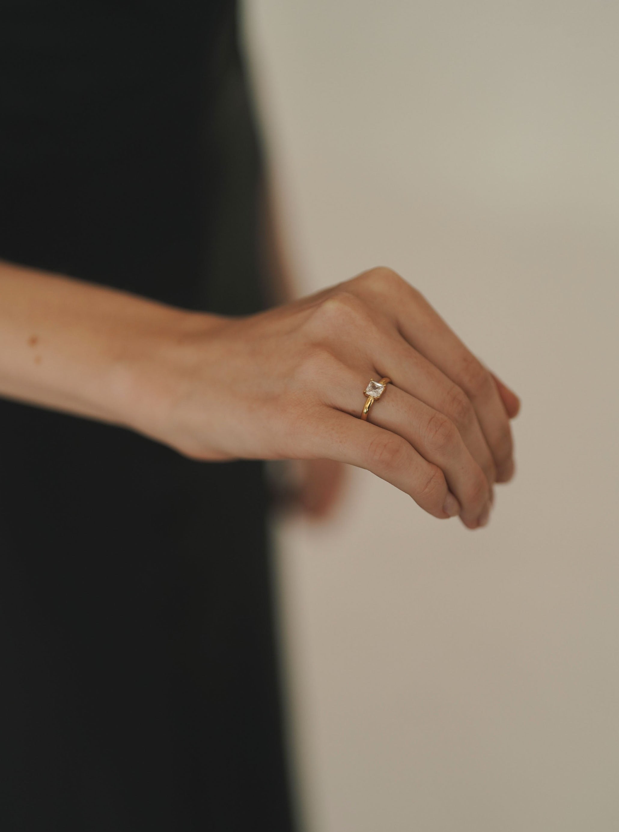 Charlotte Square Ring (Final Sale)