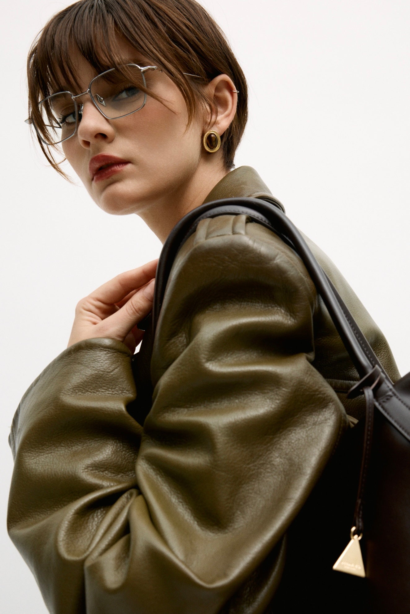 Aurora Oval Earrings