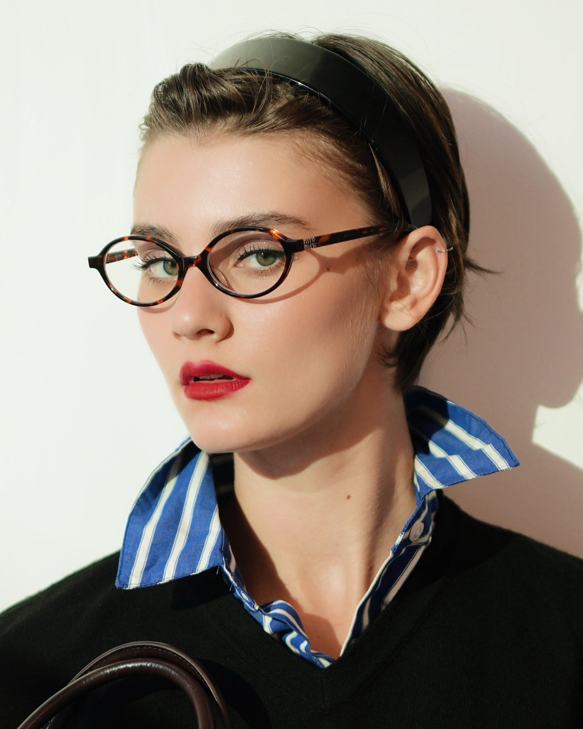 Black Wide Headband (Final Sale)