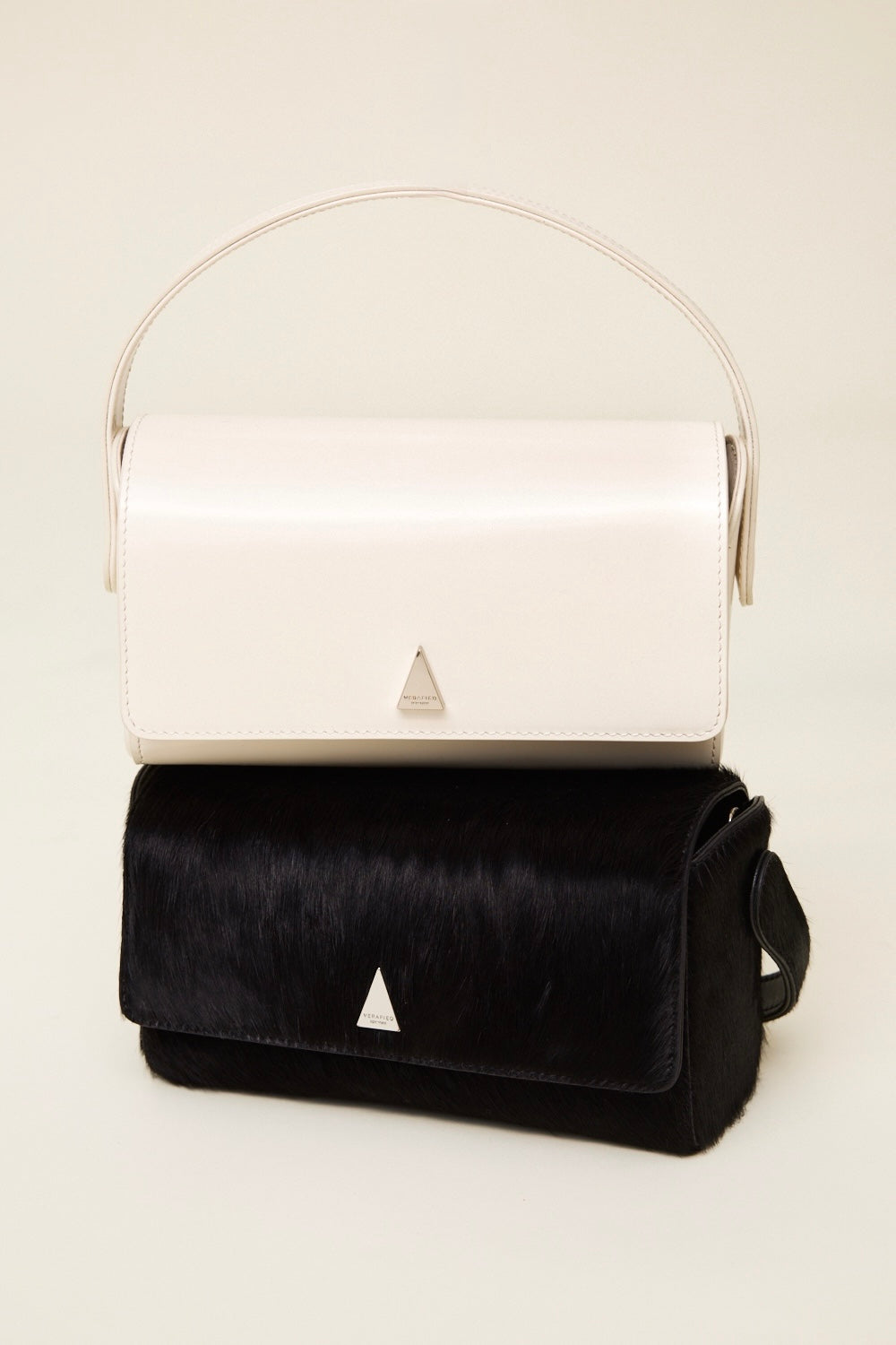 Black Calf Hair La Pochette