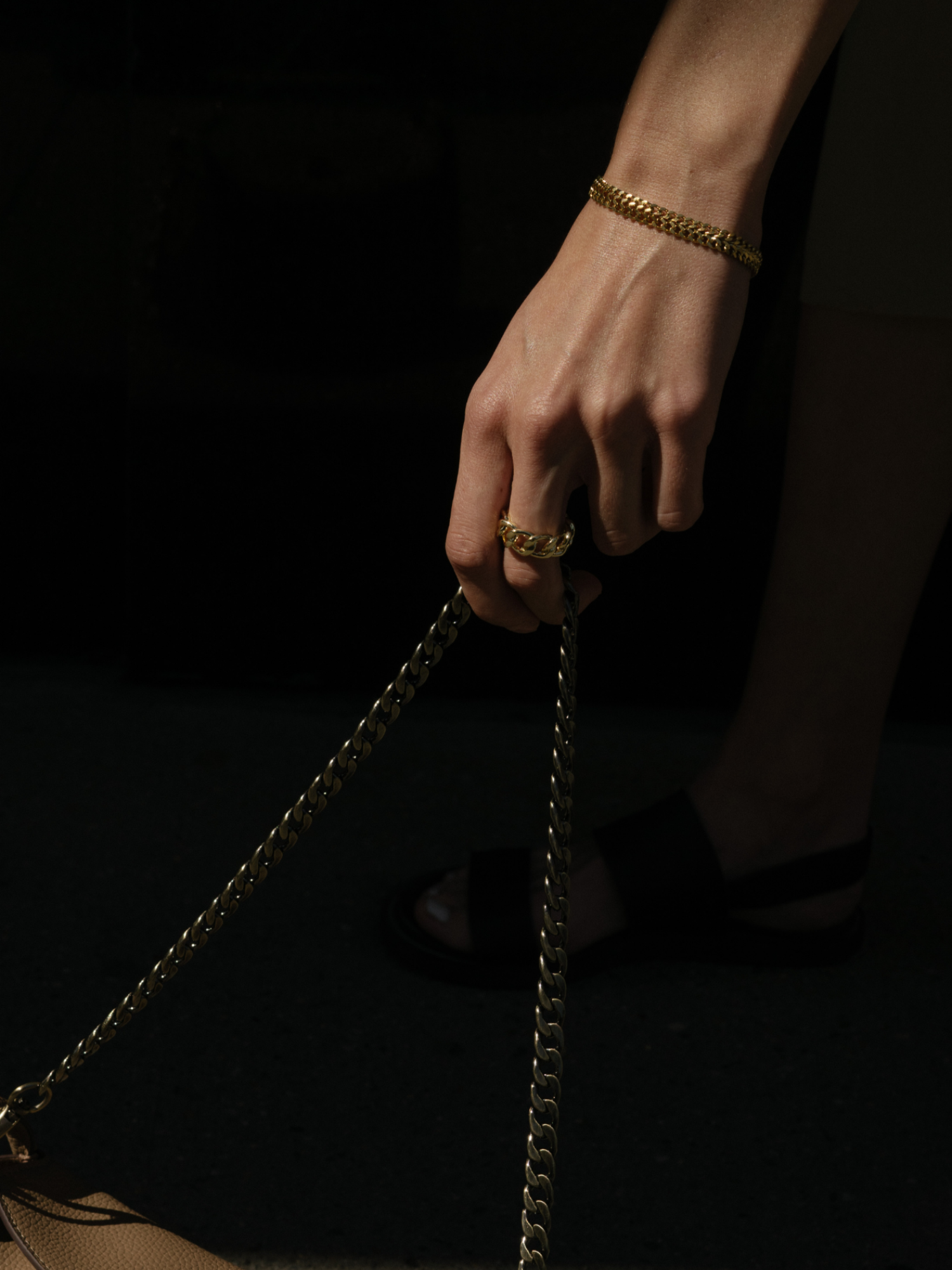 Lilie Chain Ring (Final Sale)