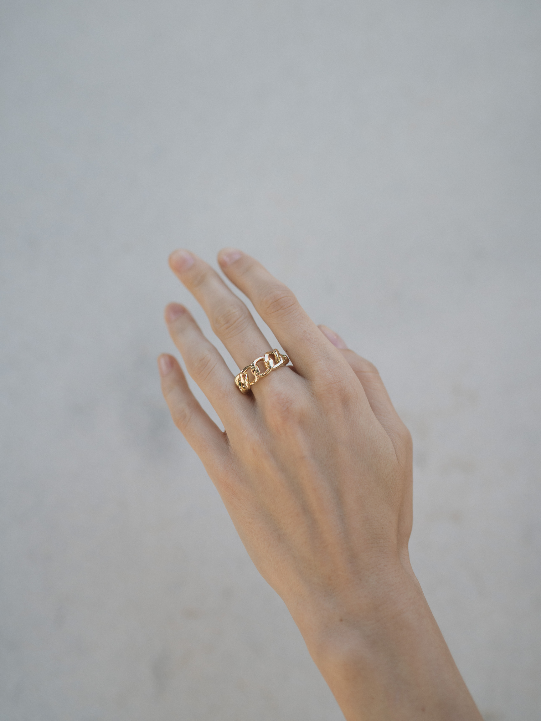 Lilie Chain Ring (Final Sale)