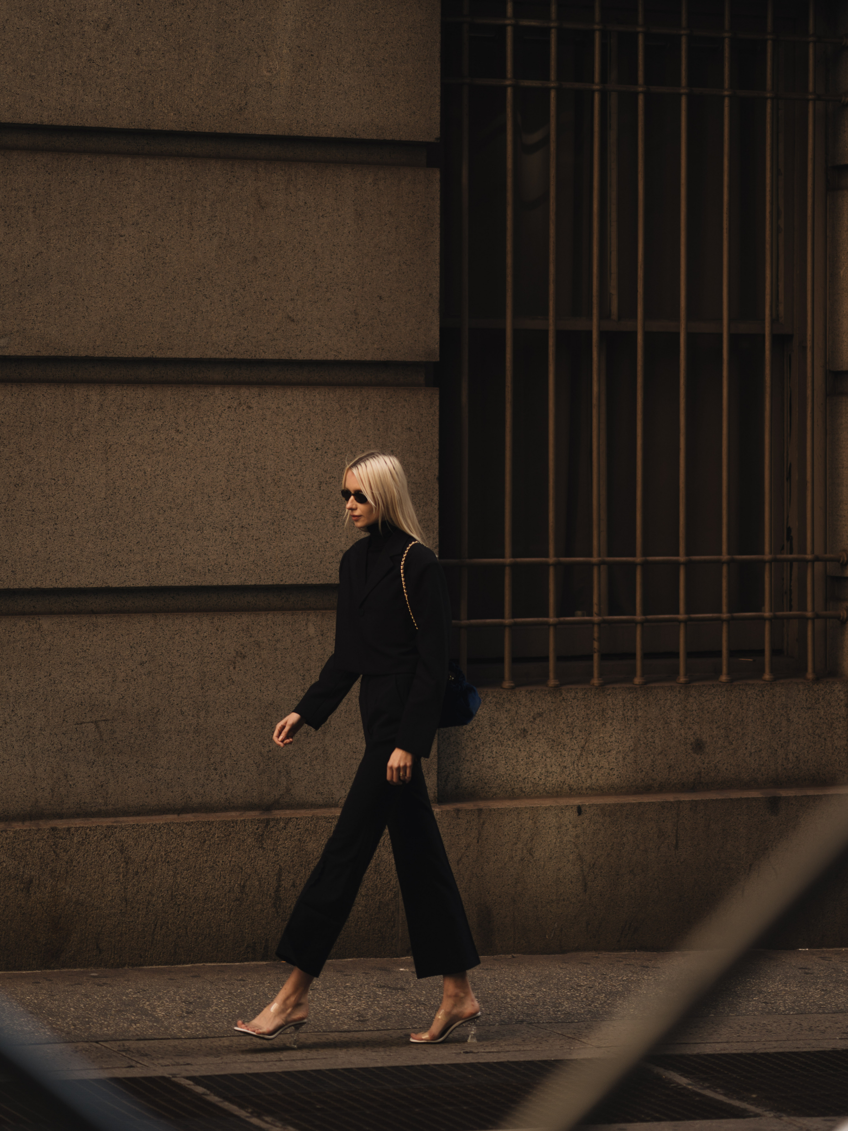 Black Posh Suit Pants (Final Sale)