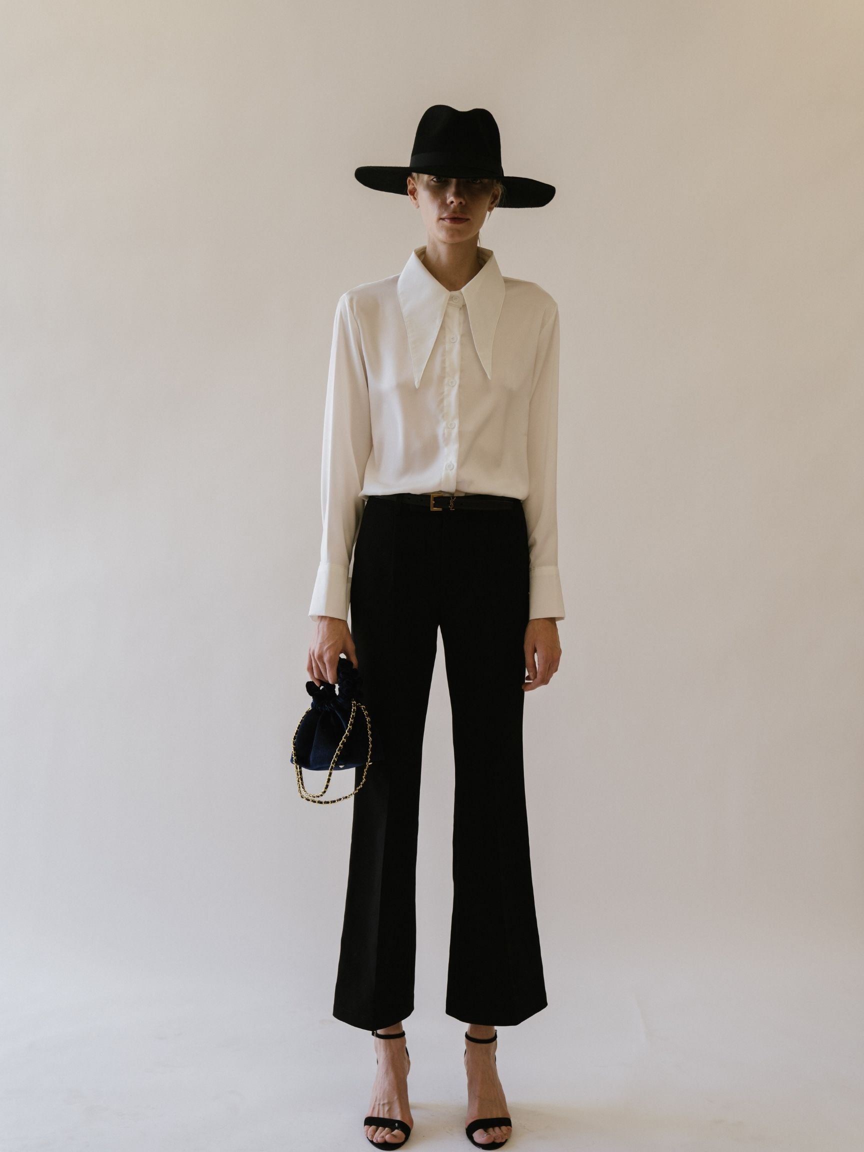 Black Posh Suit Pants (Final Sale)