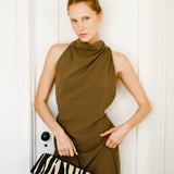 Zebra Calf Hair Éclair Bag