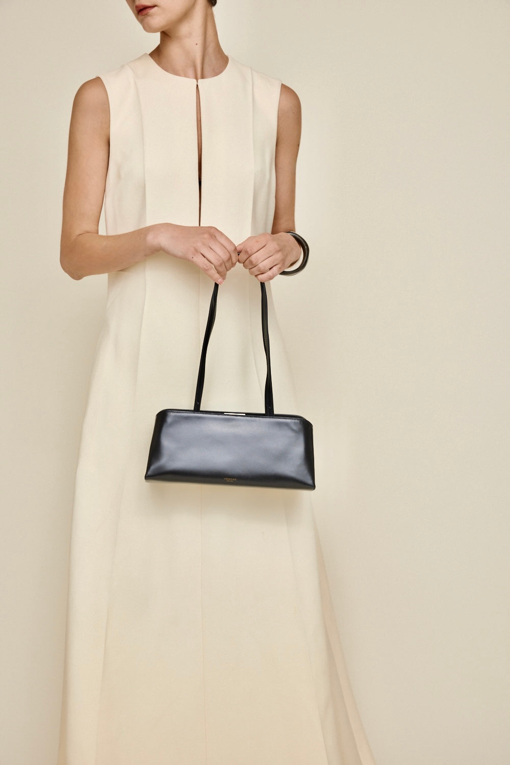 Gold Noir Éclair Bag