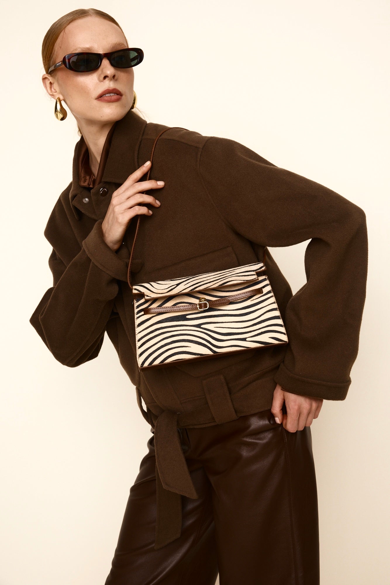 Zebra Shoulder Bag