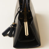 Gold Noir Tassel Charm