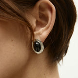Eclipse Oval Earrings