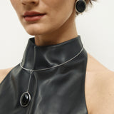 Onyx Orb Drop Choker