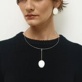 Ivory Orb Drop Choker