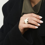 Ivory Twist Ring
