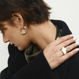 Ivory Twist Ring
