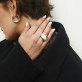 Ivory Twist Ring