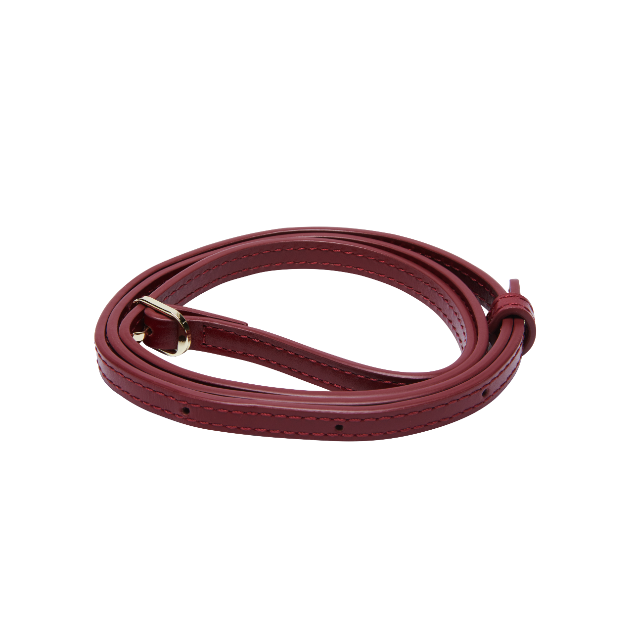 Dark Cherry Shoulder Purse Handbag  strap