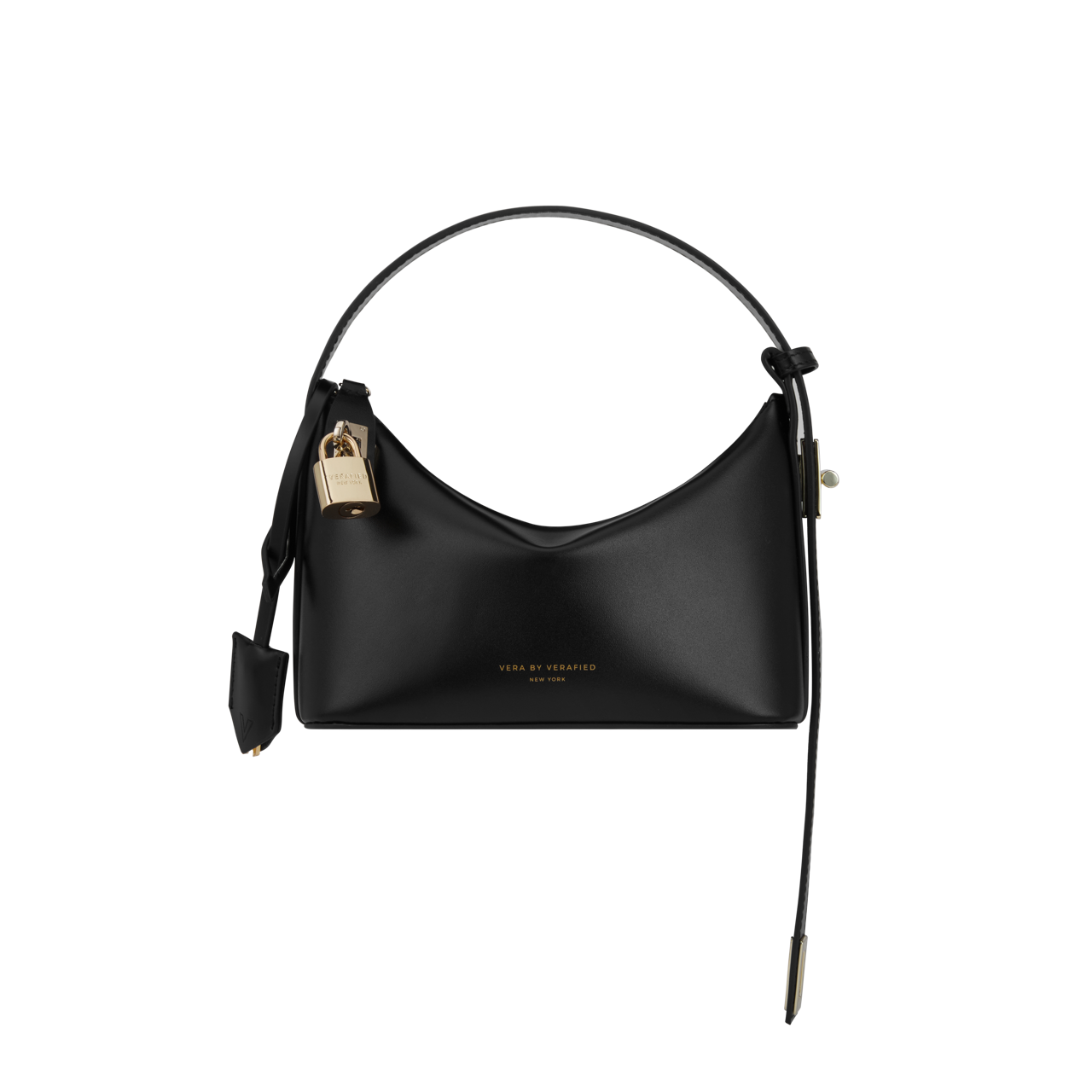 Mini Gold Black Hobo Bag( Pre-Order, Will Ship Late March)