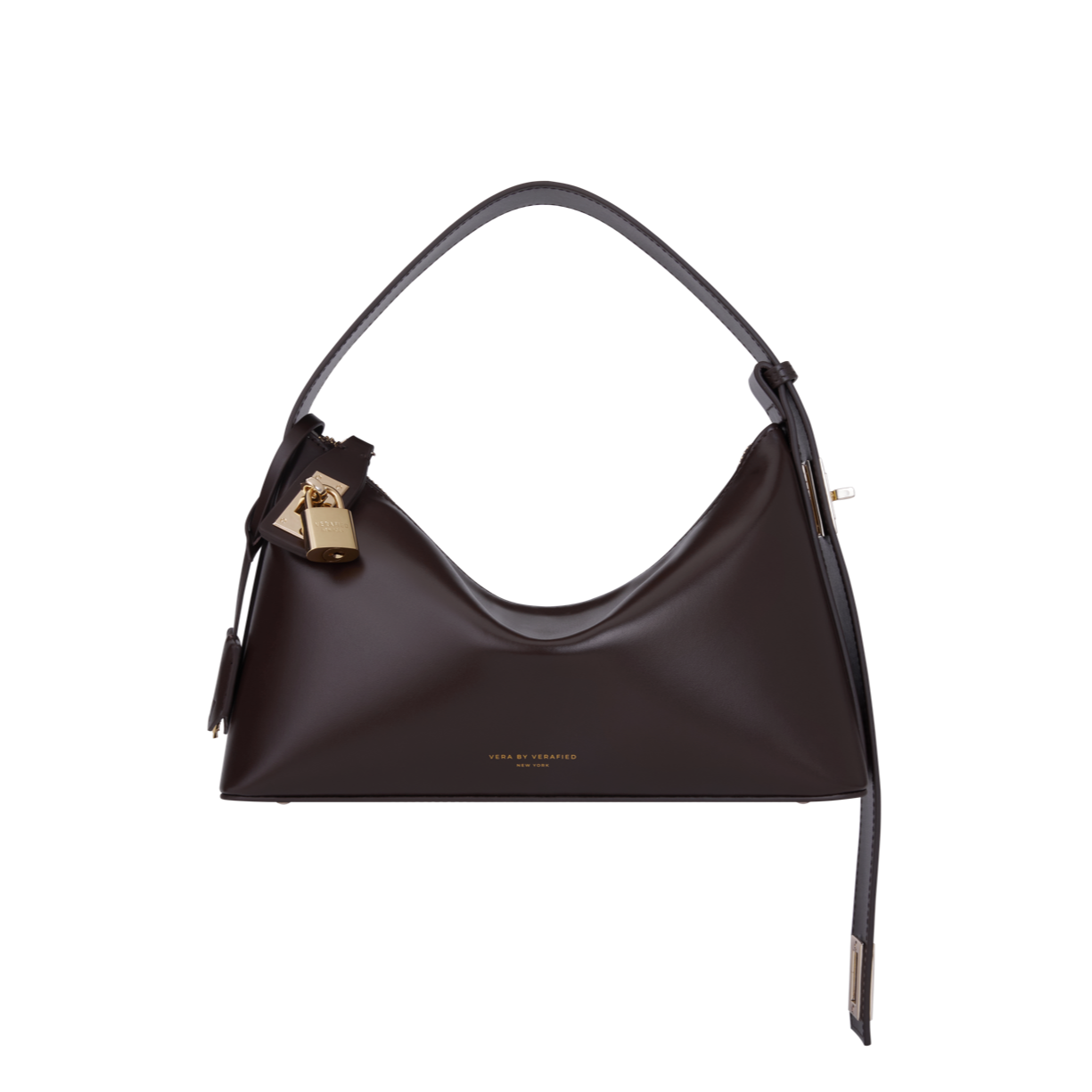 Gold Chocolate Hobo Bag (Pre-Order. Will Ship In Early March)