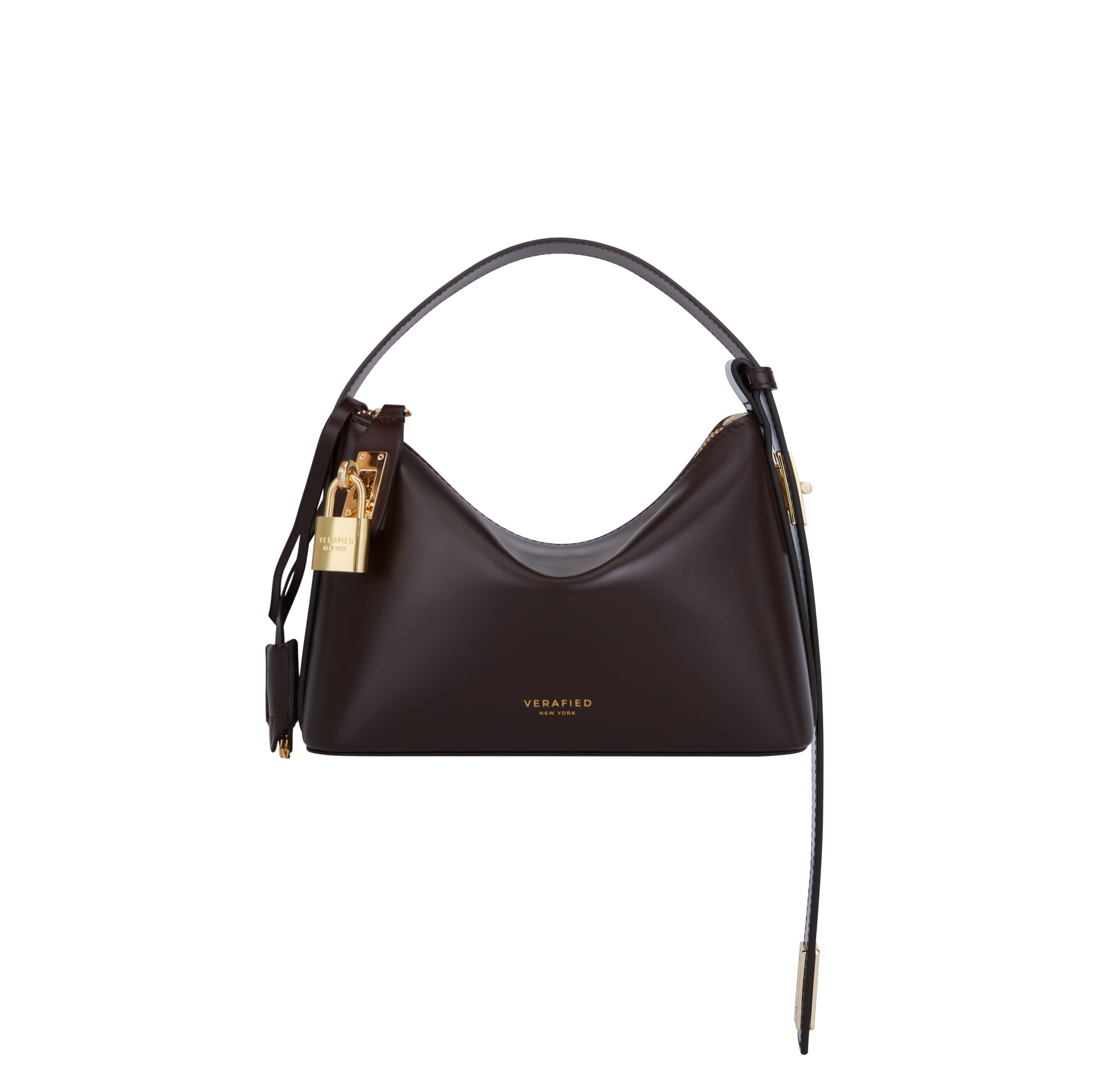 Mini Gold Chocolate Hobo Bag ( Pre-Order Only. Will Ship Early Nov.)