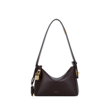 Mini Gold Chocolate Hobo Shoulder Handbag 3