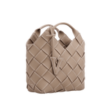 Etoupe Woven Basket Bag